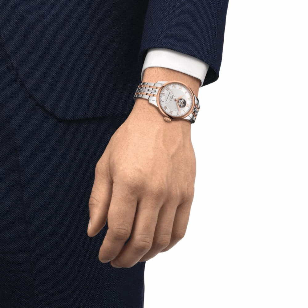 TISSOT LE LOCLE POWERMATIC 80 STAINLESS STEEL MEN WATCH T0064072203302