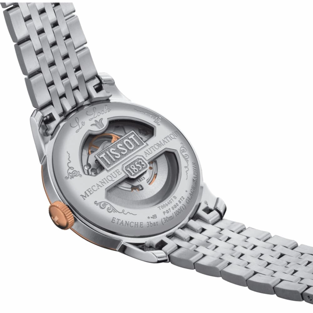 TISSOT LE LOCLE POWERMATIC 80 STAINLESS STEEL MEN WATCH T0064072203302