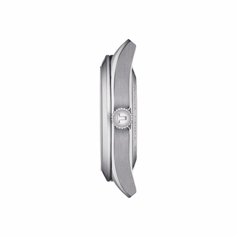 Tissot Powermatic Gray Dial Silver Stainless Steel Strap Men Watch T1274071108100