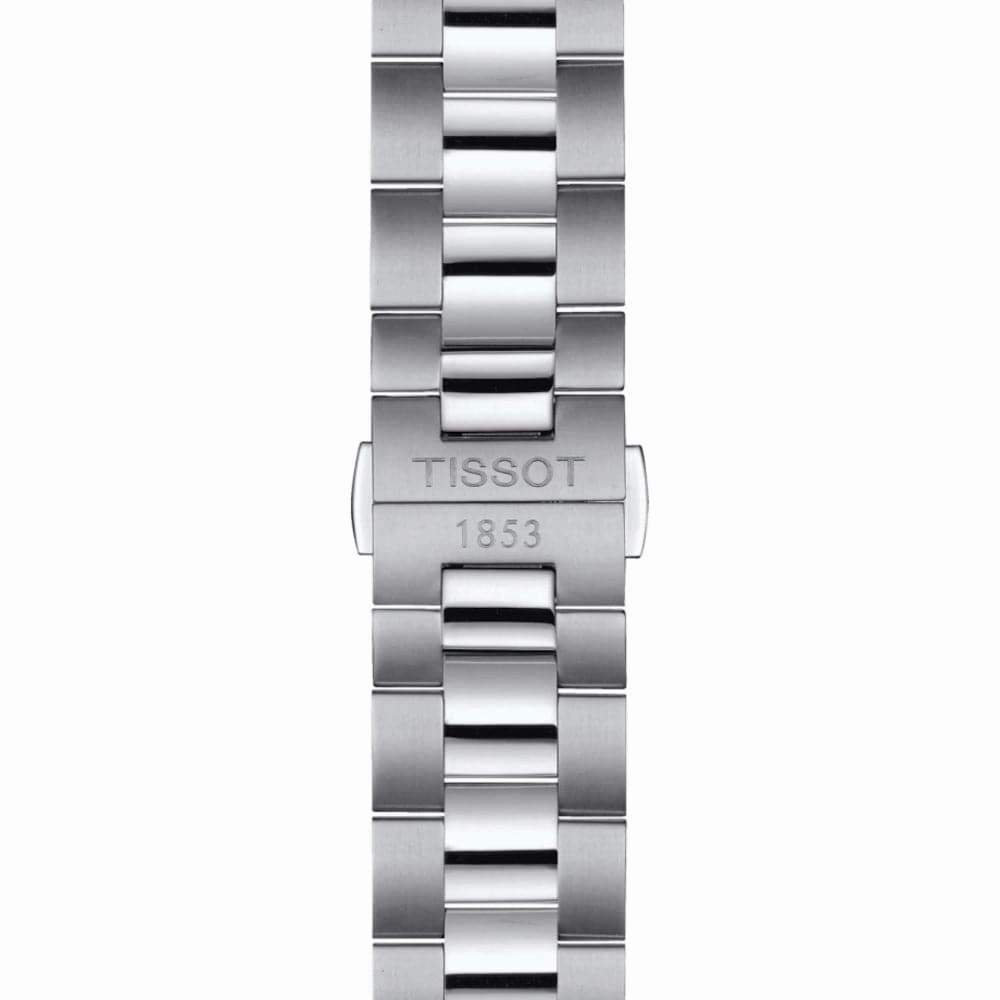 Tissot Powermatic Open Heart Silver Dial Stainless Steel Men Watch T1274071103101