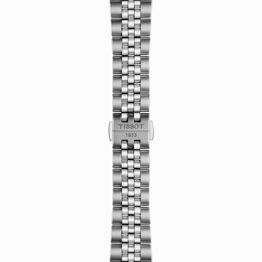 TISSOT PR516 POWERMATIC 80 38mm BLACK DIAL STEEL WATCH T1494071105100
