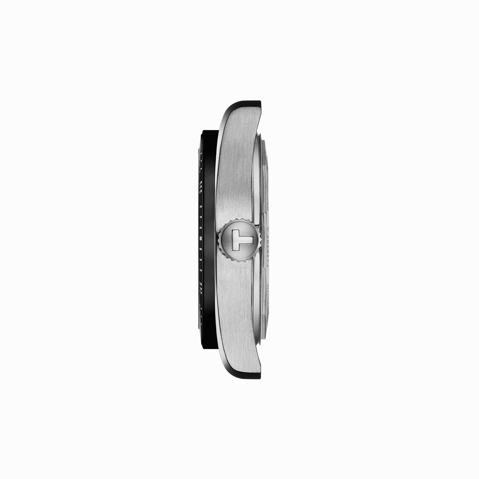 TISSOT PR516 POWERMATIC 80 38mm BLACK DIAL STEEL WATCH T1494071105100