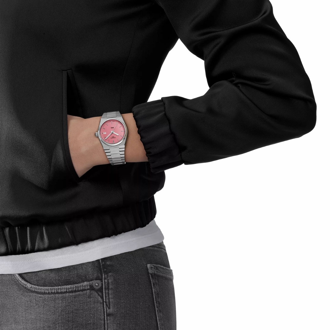 Tissot PRX 35mm with Pink Dial