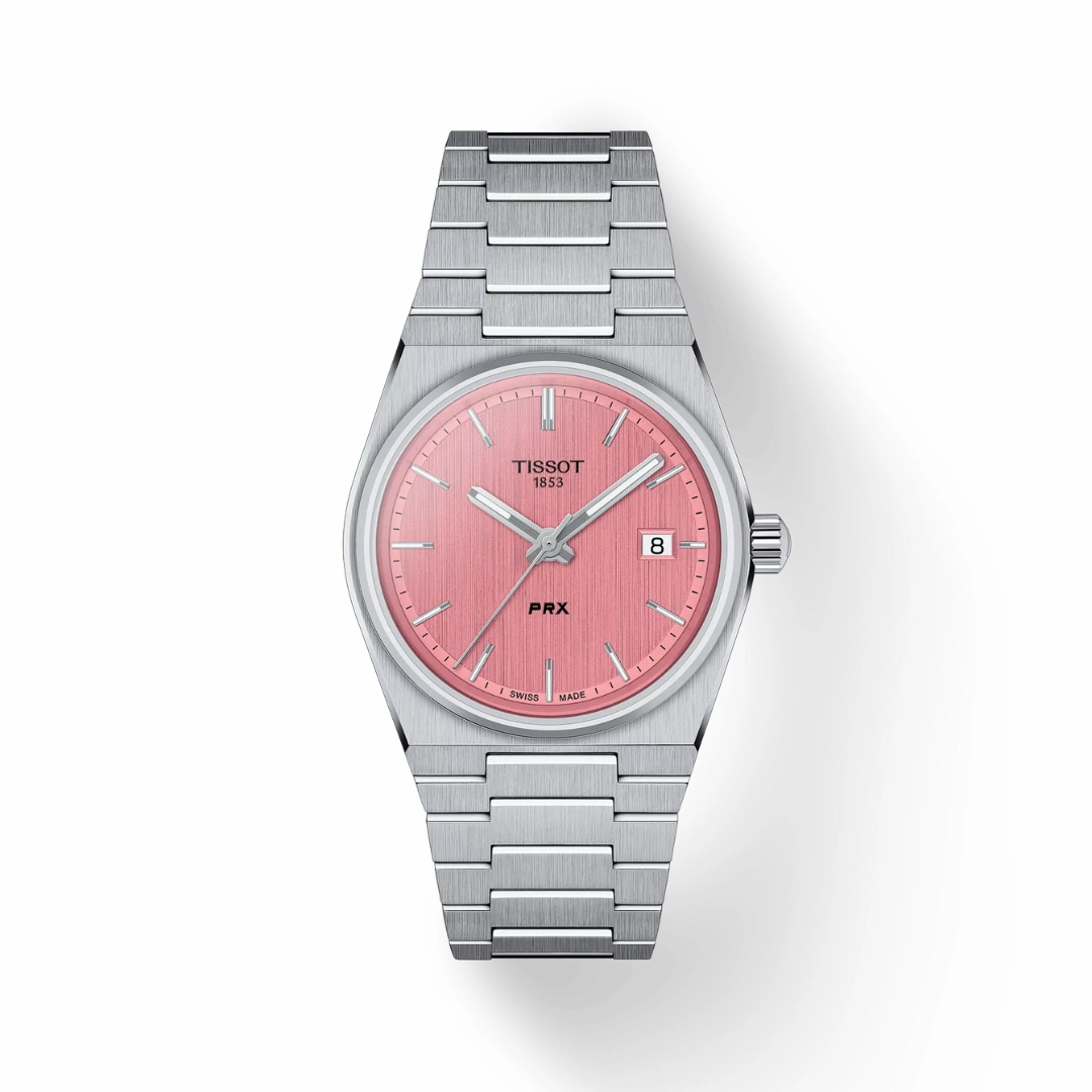 Tissot PRX 35mm with Pink Dial