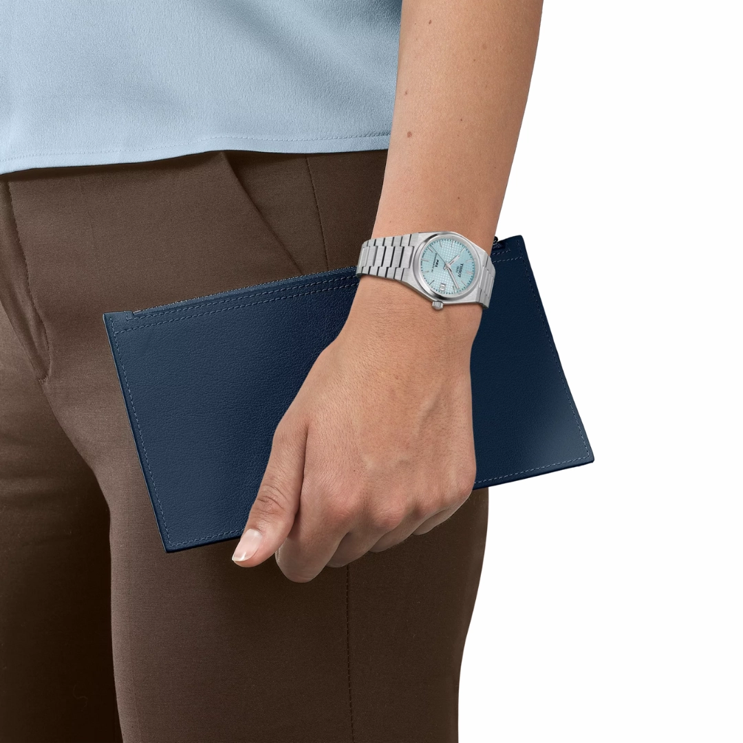 Tissot PRX Powermatic 80 35mm with Ice Blue Dial