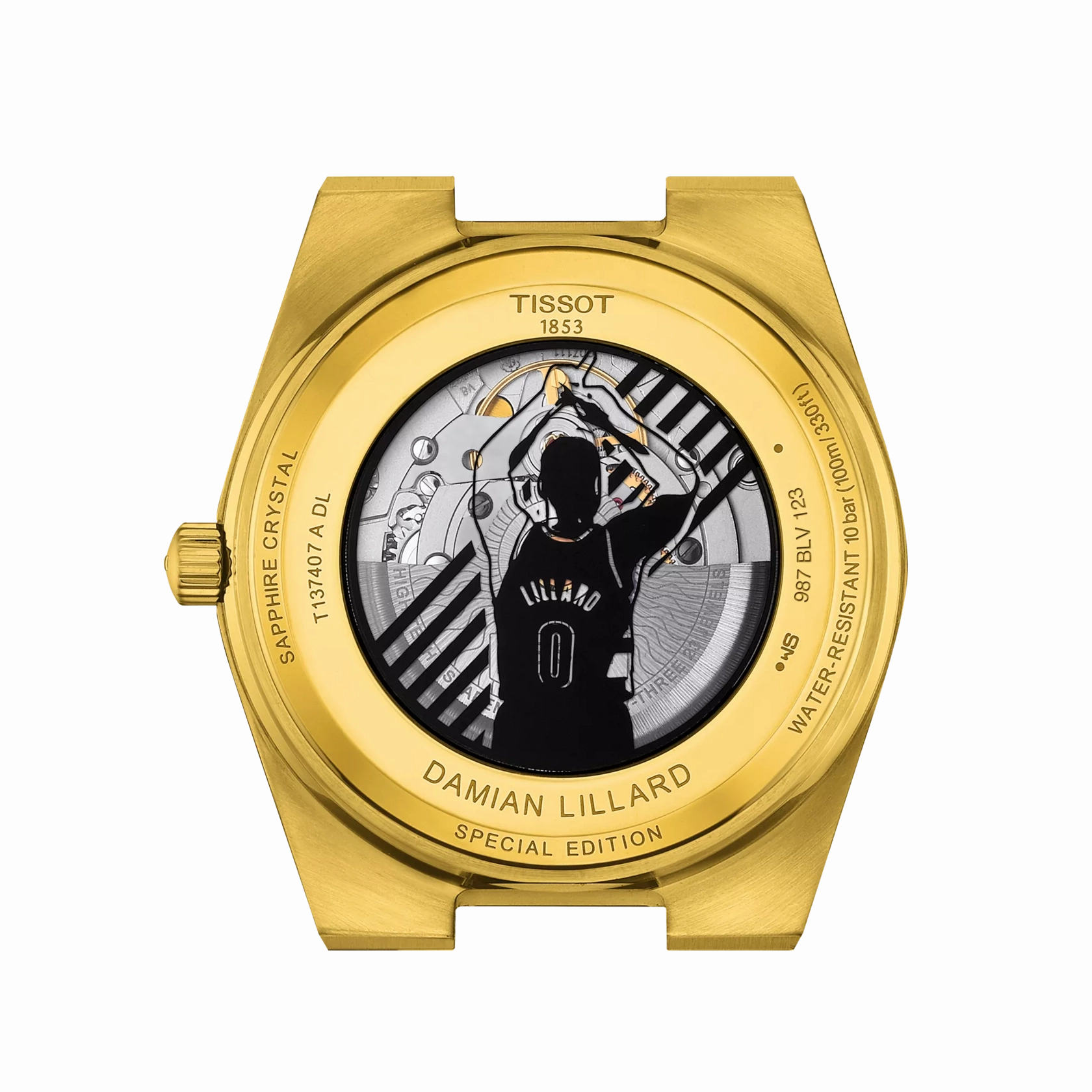TISSOT PRX Powermatic 80 Damian Lillard Special Edition T1374073305100