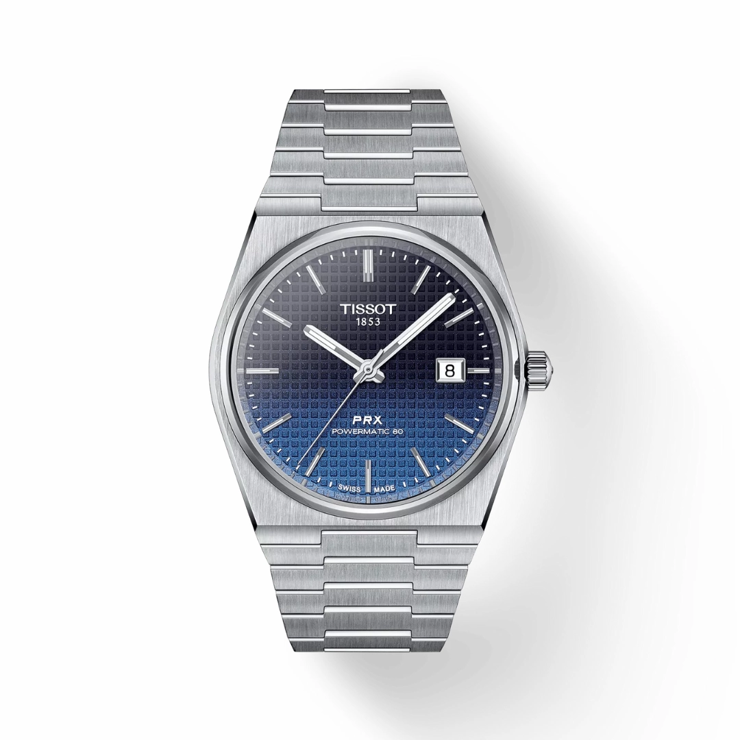 Tissot PRX Powermatic 80 Gradient 40mm with Black Chameleon Dial