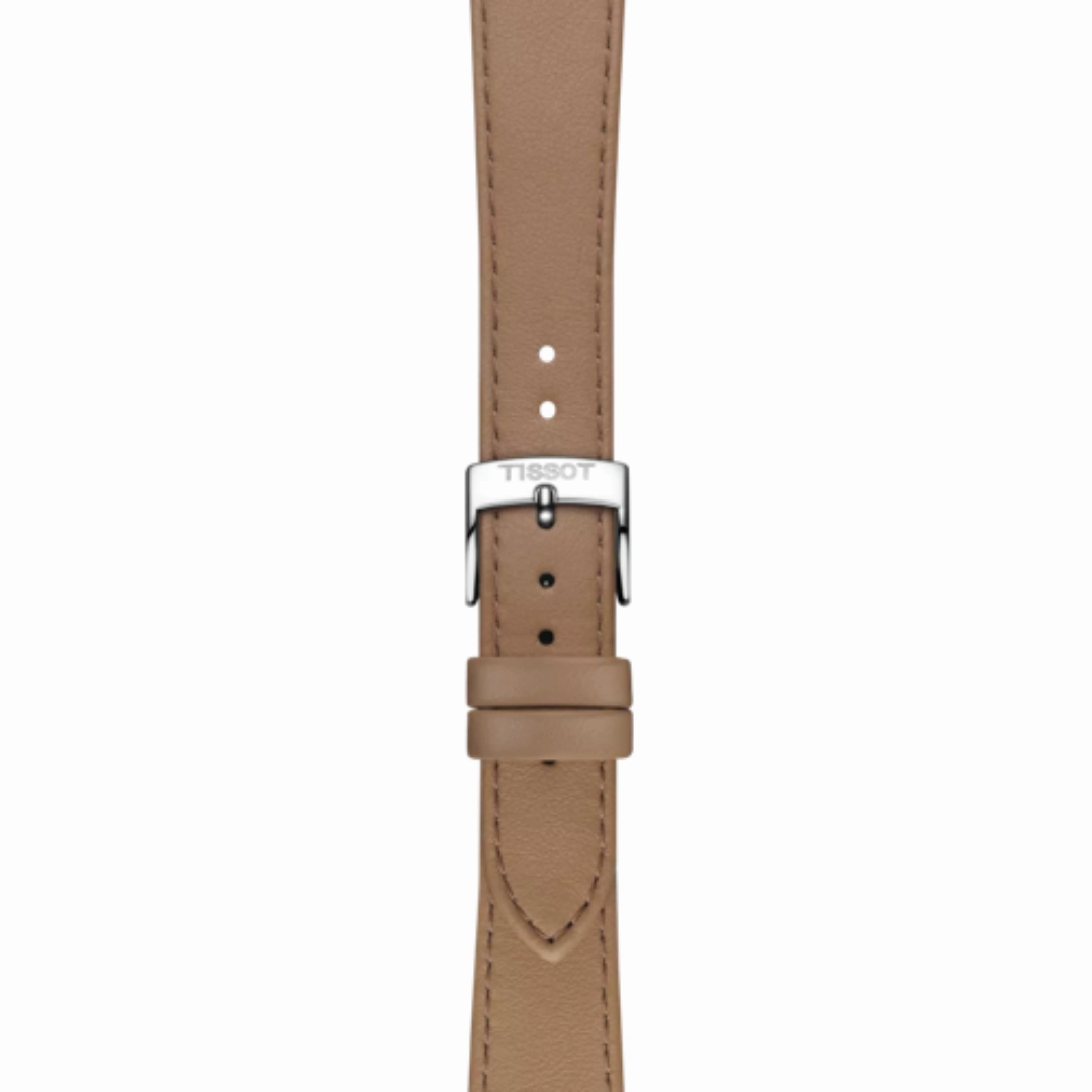 Tissot Stylist with Light Brown Leather Strap