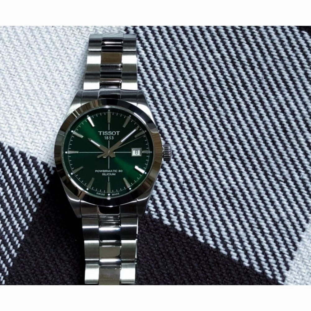 TISSOT T1274071109101 GENTLEMAN POWERMATIC 80 SILICIUM MEN'S WATCH