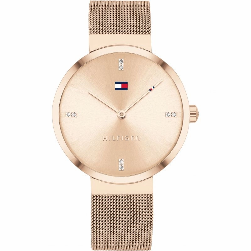 Tommy Hilfiger Rose Gold Plated Ladies Watch 1782218