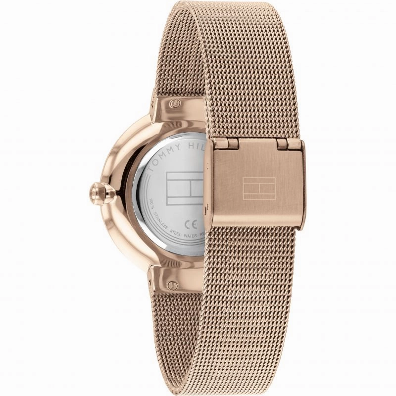 Tommy Hilfiger Rose Gold Plated Ladies Watch 1782218
