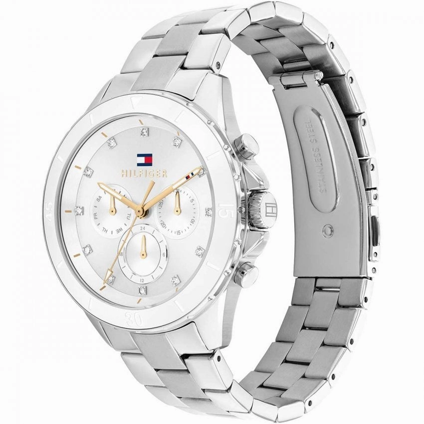 Tommy Hilfiger Stainless Steel Day Date Ladies Watch 1782707