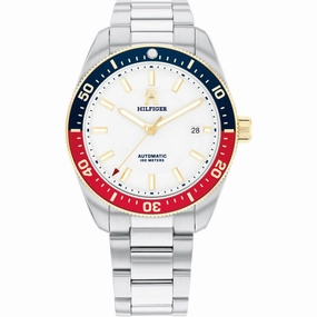Tommy Hilfiger TH85 Mens Stainless Steel Automatic Watch 1710551