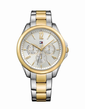 Tommy Hilfiger Womens Savannah Dress Watch - Stainless and Gold-Tone - Bracelet