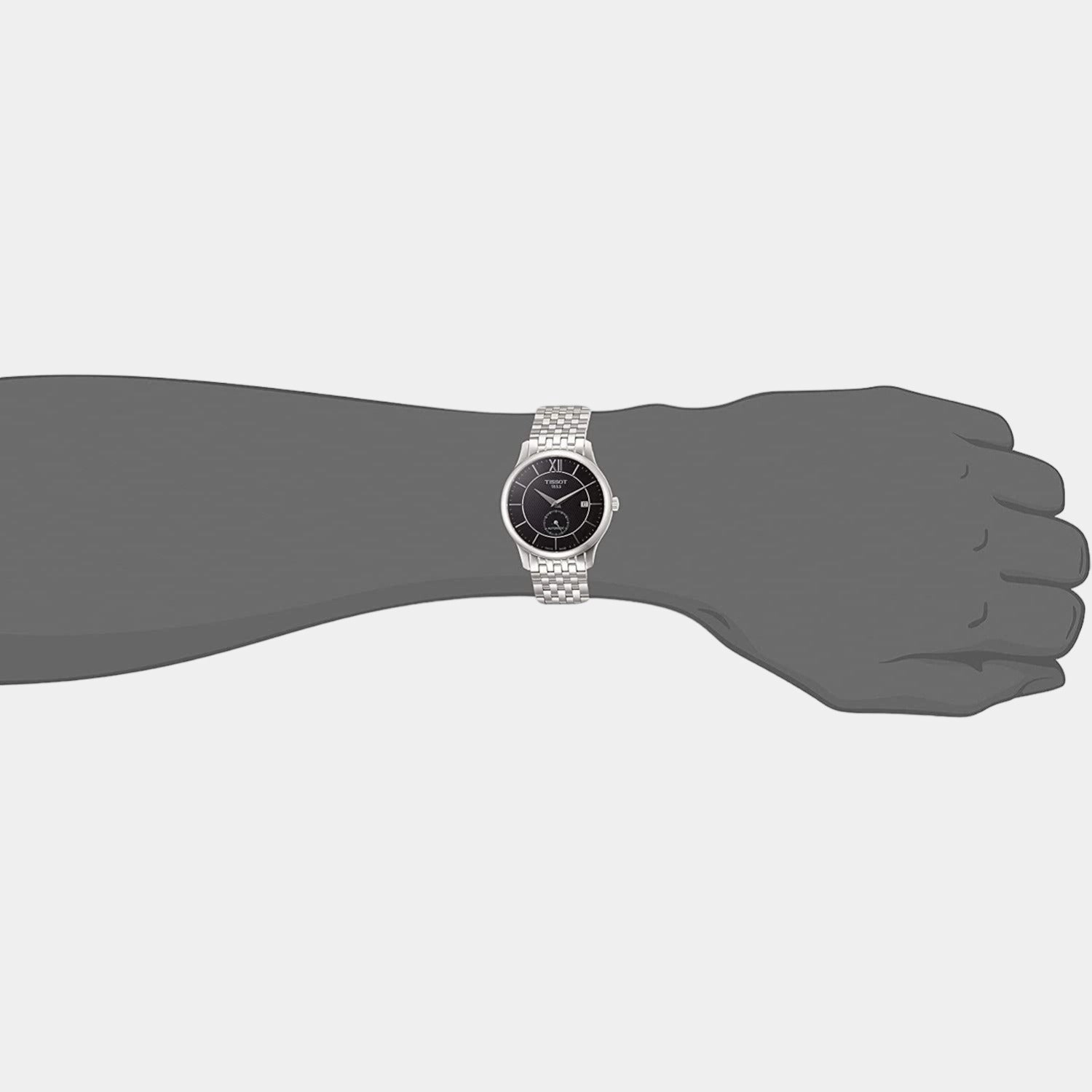 Tradition Men Analog Stainless Steel Watch T0634281105800
