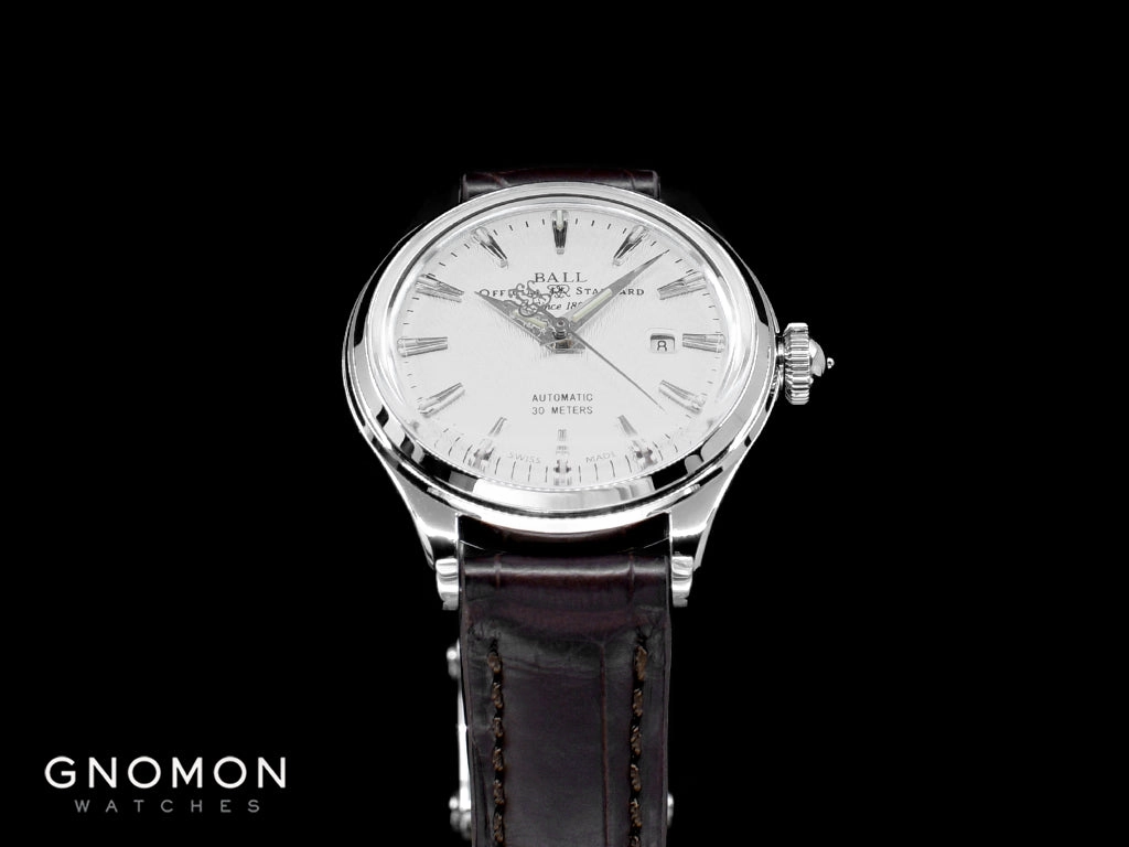 Trainmaster Eternity Silver Ladies - Leather - Ref. NL2080D-LJ-SL