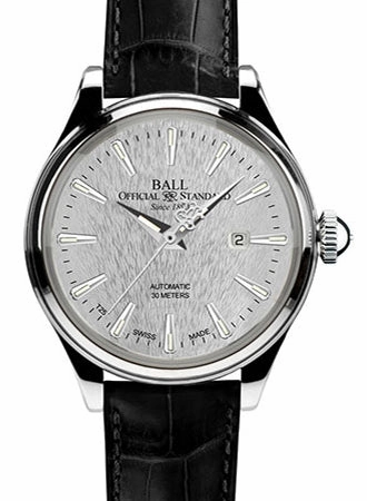 Trainmaster Eternity Silver Ladies - Leather - Ref. NL2080D-LJ-SL