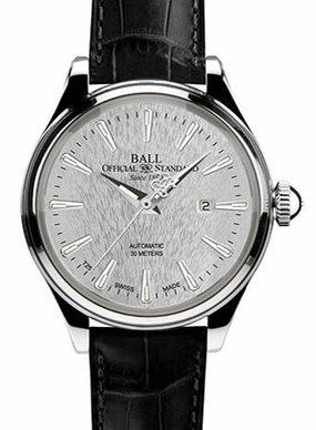 Trainmaster Eternity Silver Ladies - Leather - Ref. NL2080D-LJ-SL