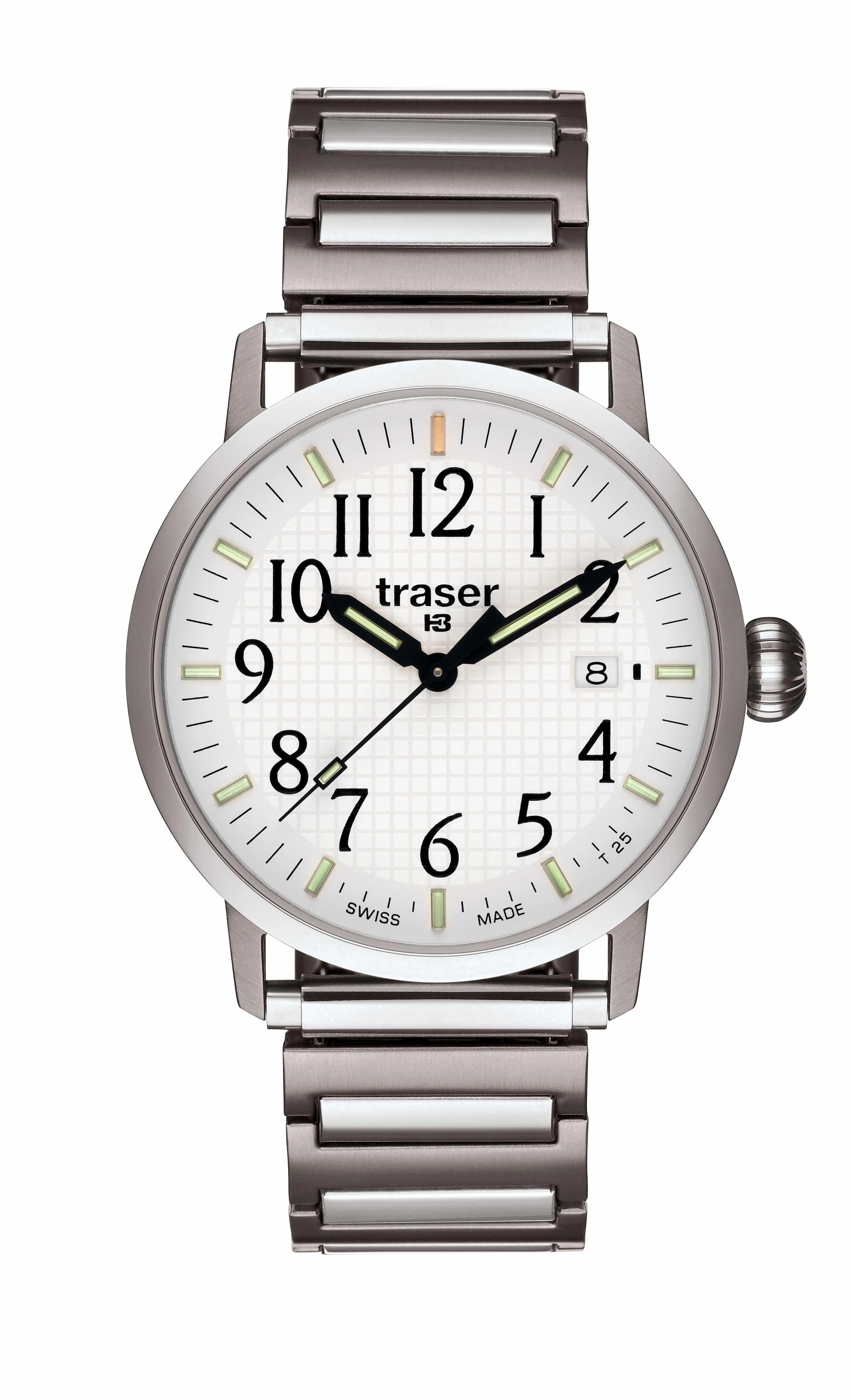 Traser T 4102 Men's Classic Basic White Watch
