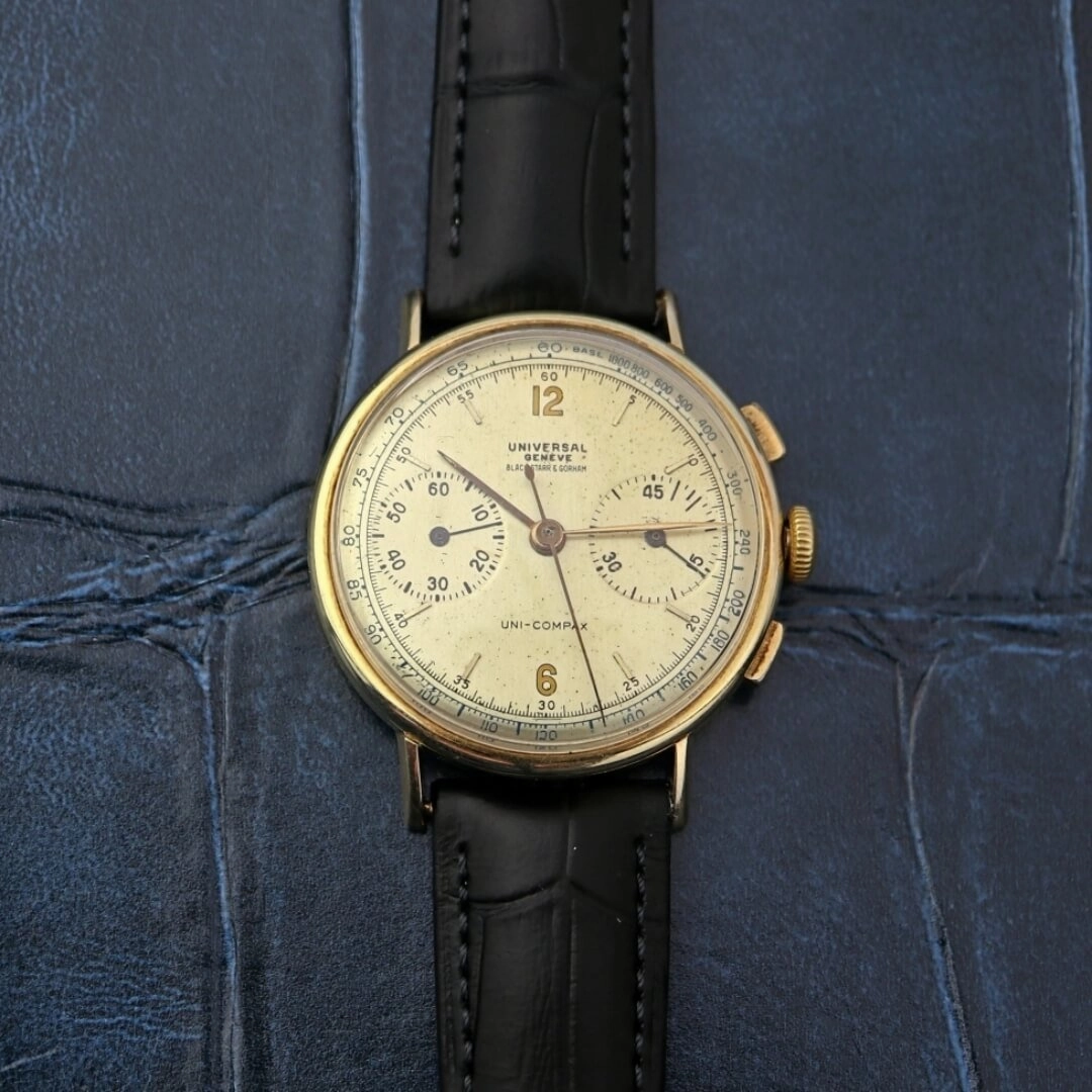 Universal Geneve Uni-Compax 52509, 1943, Men's Vintage Watch