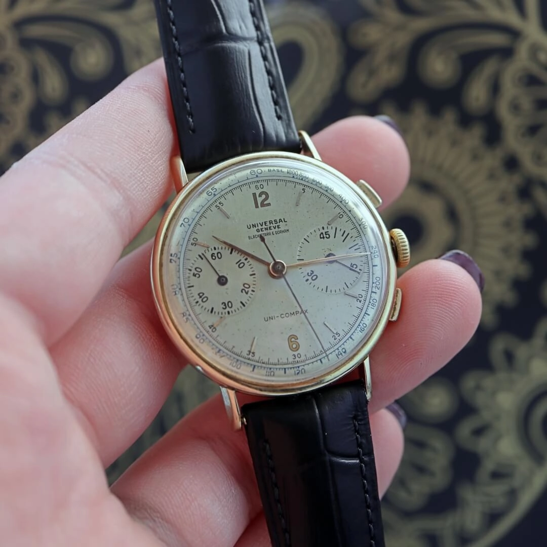 Universal Geneve Uni-Compax 52509, 1943, Men's Vintage Watch