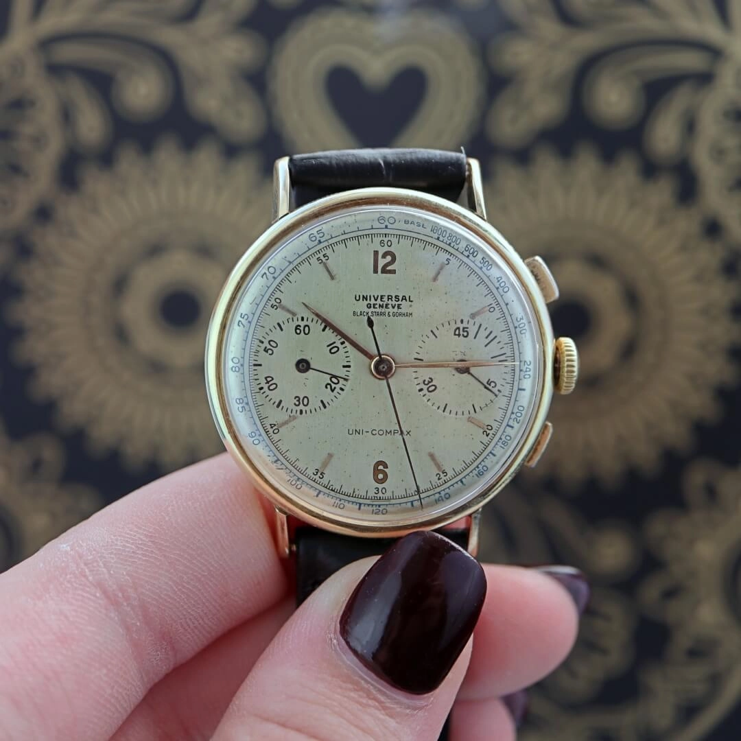 Universal Geneve Uni-Compax 52509, 1943, Men's Vintage Watch