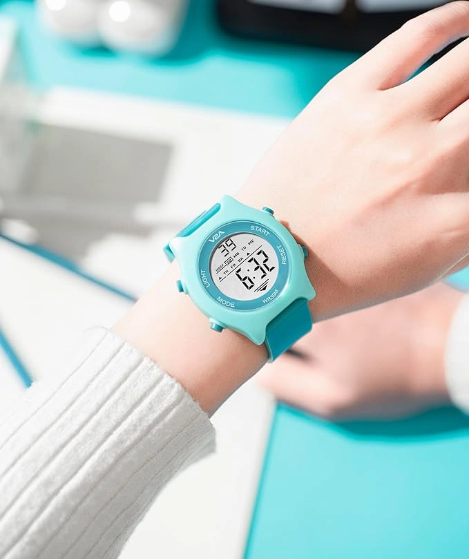V2A Girls and Boys Kids Watch Gifts for Boys and Girls Age 4-13 for Multi-Functional 30 M Waterproof Digital Sports Watches for 4 5 6 7 8 Year Old Boy and Girls | Birthday Gift for Kids