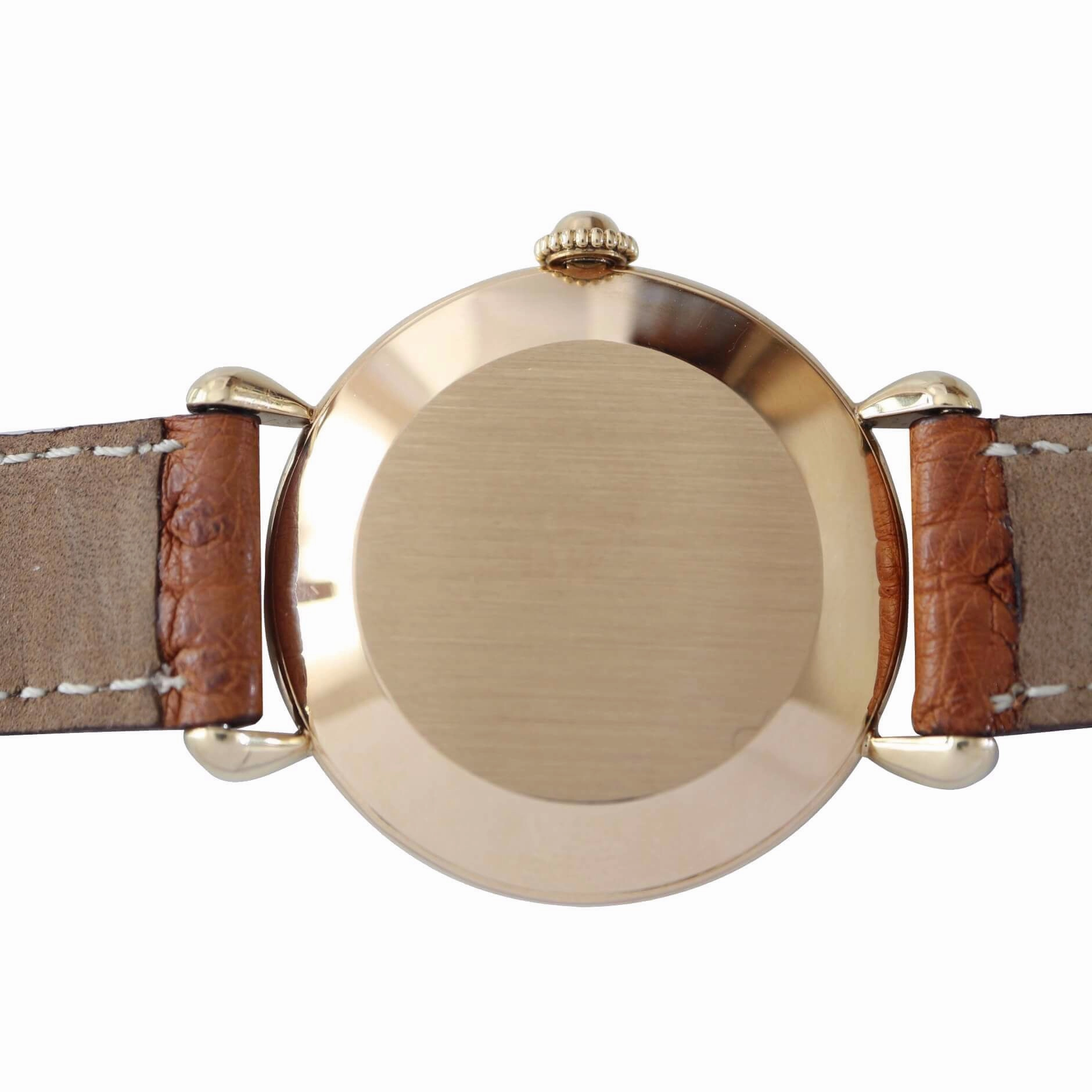 Vacheron Constantin Tear Drop Lugs Vintage Men's Gold Watch
