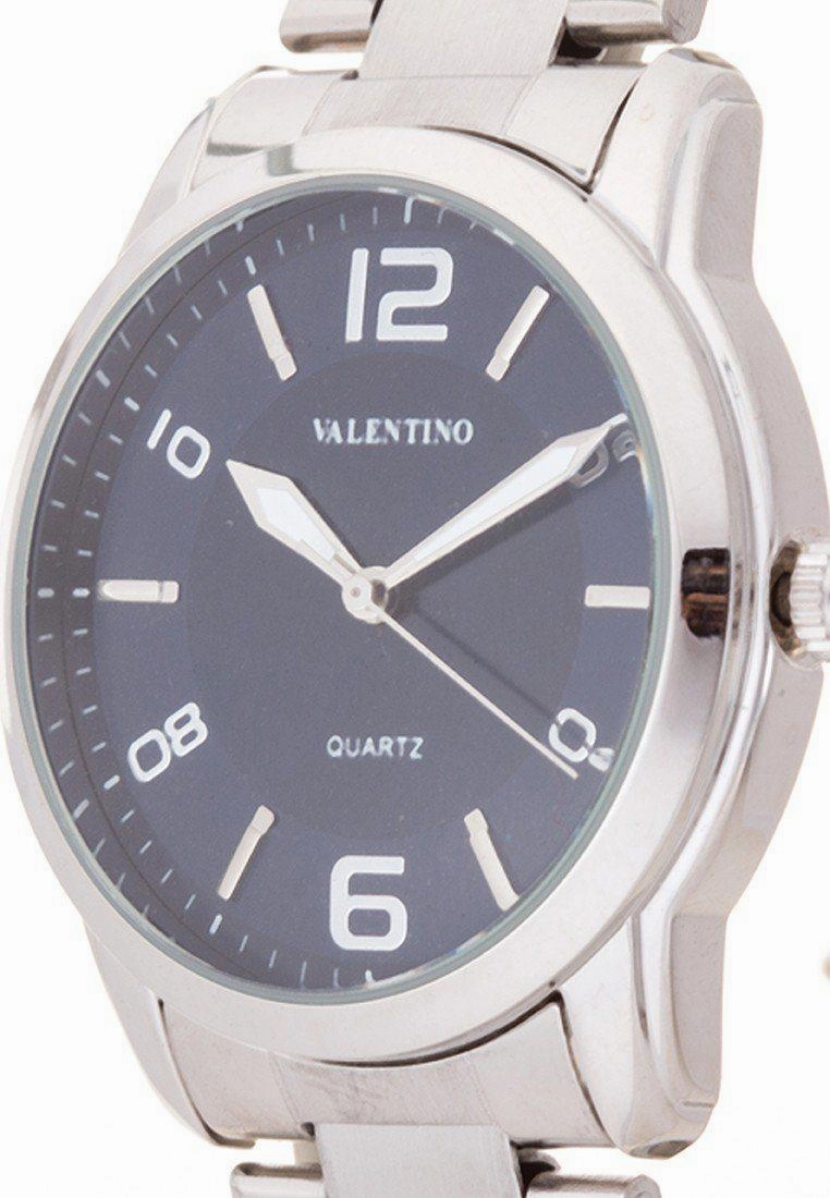Valentino 20121911-Blue Dial Stainless Band Strap Watch For Men