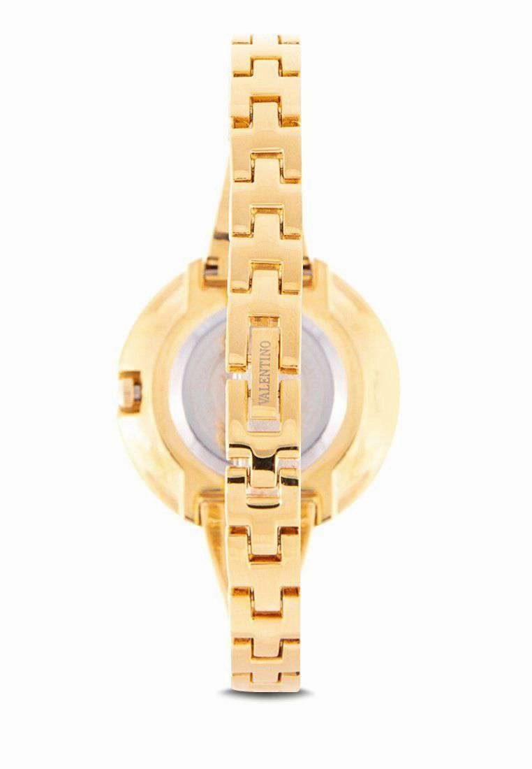 Valentino 20122148-GOLD DIAL Gold Fashion Metal Band Watch for Women
