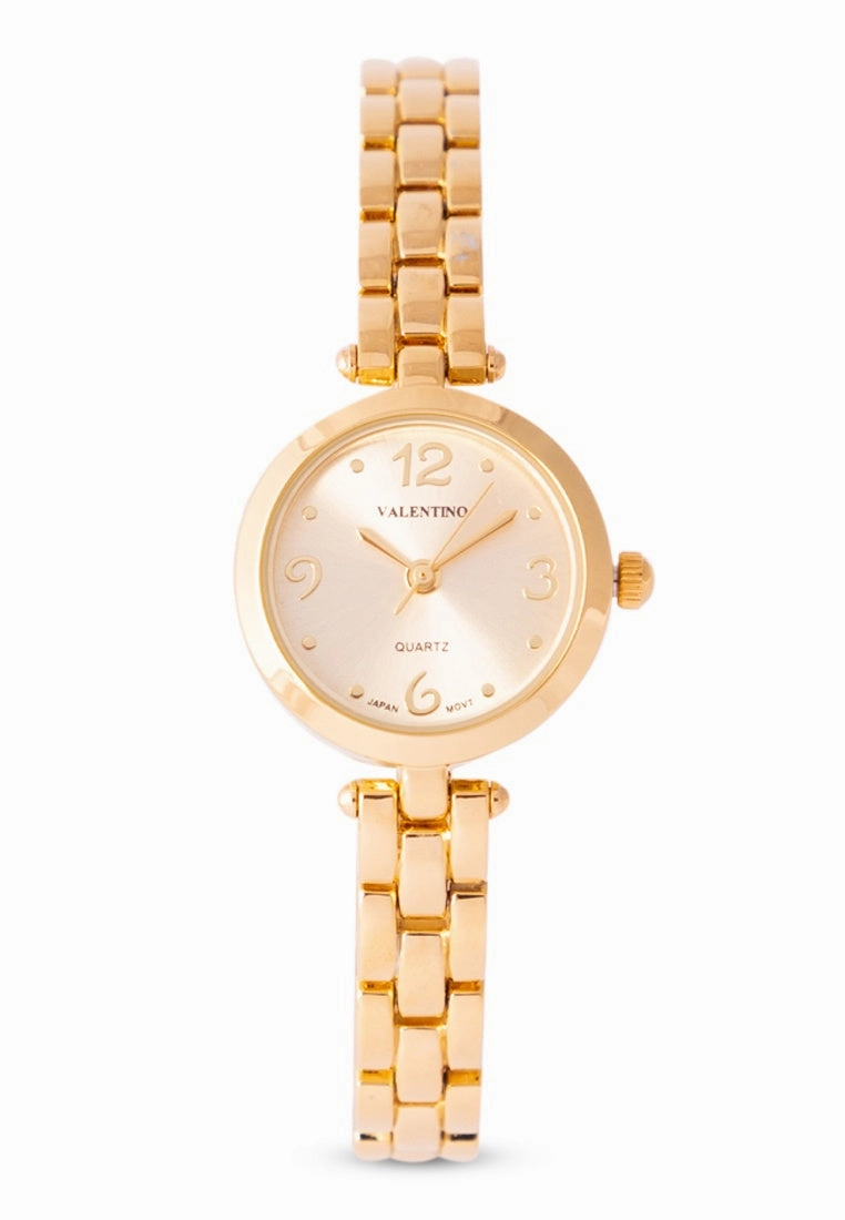 Valentino 20122206-GOLD DIAL Alloy Strap  Analog Watch for Women