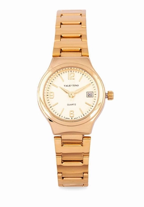 Valentino 20122265-GOLD DIAL - LINE Gold Stainless Watch for Women