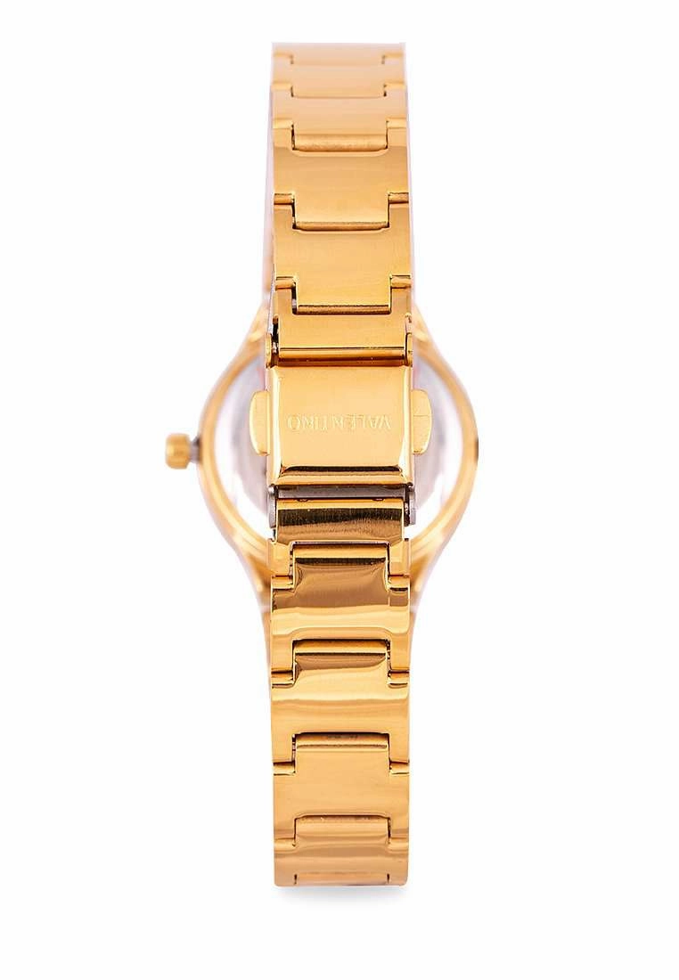 Valentino 20122265-GOLD DIAL - LINE Gold Stainless Watch for Women