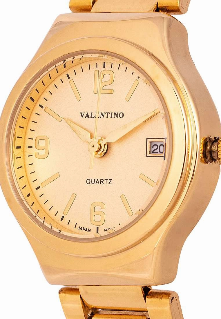 Valentino 20122265-GOLD DIAL - LINE Gold Stainless Watch for Women