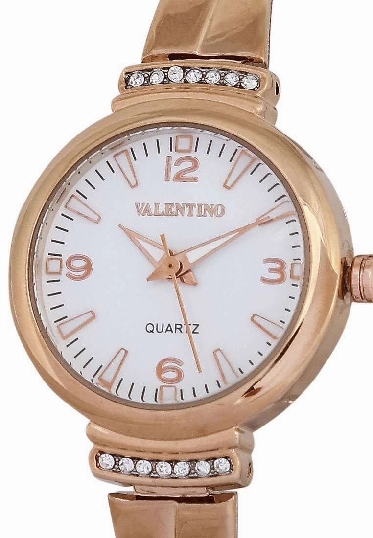 Valentino 20122305-ROSE-WHT DL Rose Gold Stainless Watch for Women