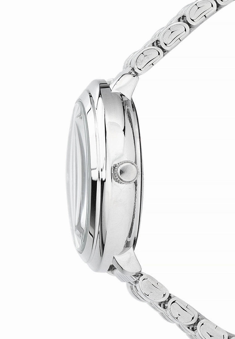 Valentino 20122429-BLACK DIAL Stainless Steel Strap Analog Watch for Women