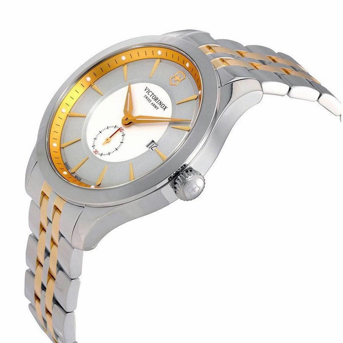 Victorinox Swiss Army Alliance Gray Dial Two-tone Mens Watch 241764