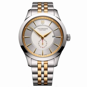 Victorinox Swiss Army Alliance Gray Dial Two-tone Mens Watch 241764