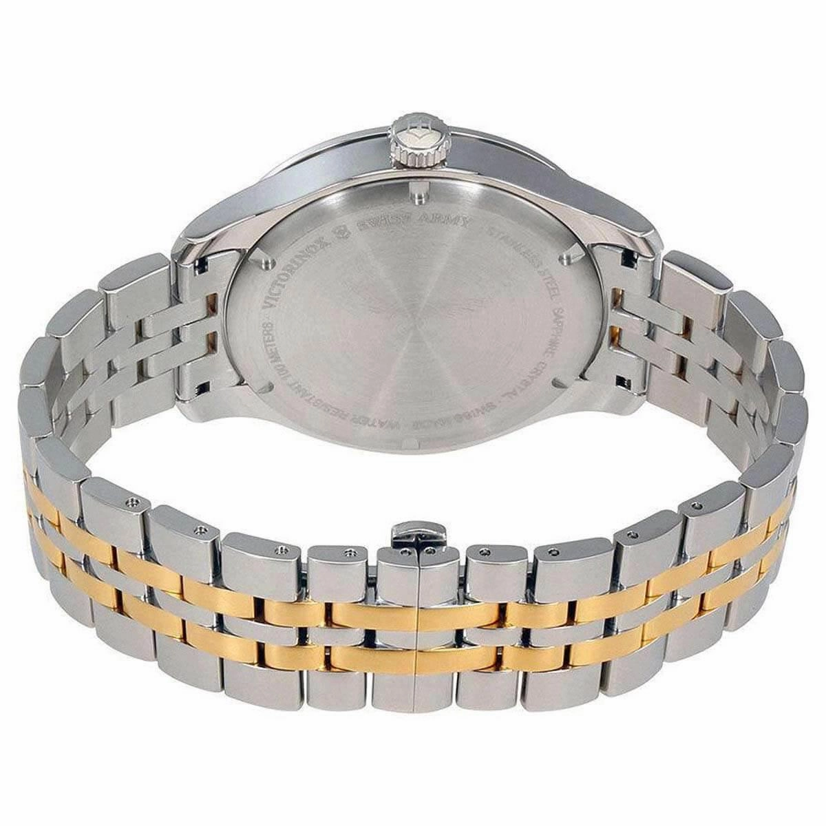 Victorinox Swiss Army Alliance Gray Dial Two-tone Mens Watch 241764
