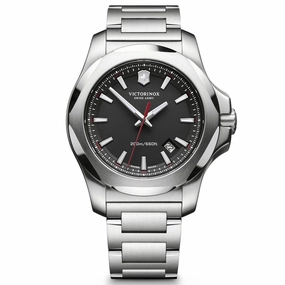 Victorinox Swiss Army I.N.O.X. Black Dial Steel 241723.1 Men's Watch