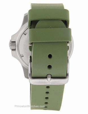 Victorinox Swiss Army Mens INOX - Olive Drab  Dial & Rubber Strap - Date - 200m