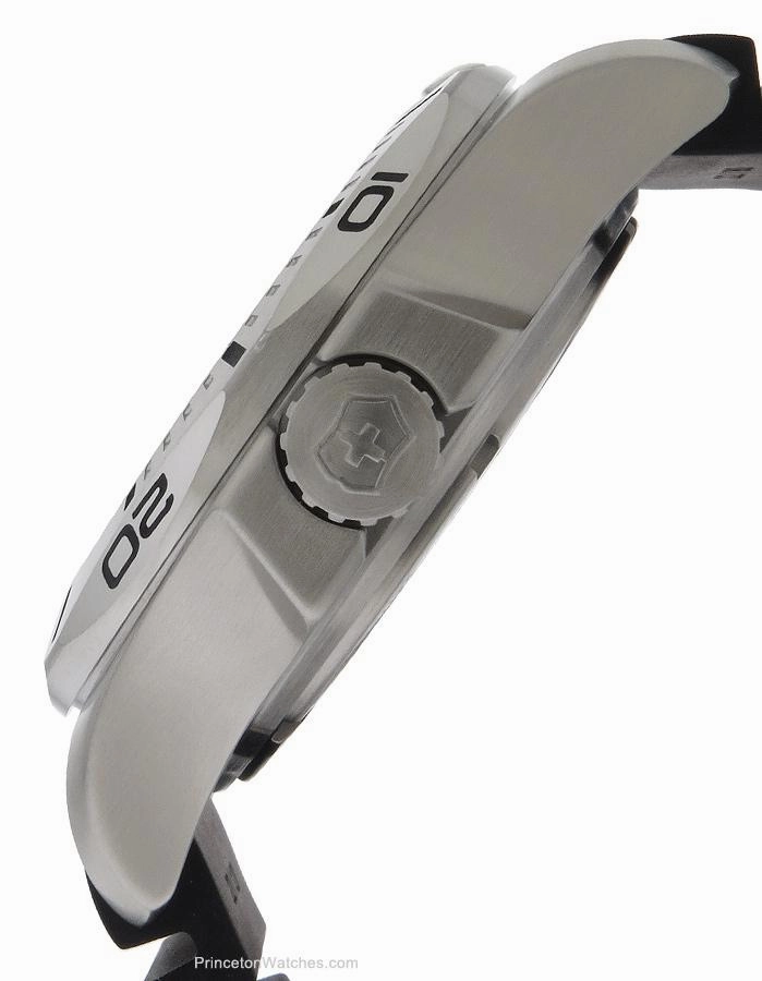 Victorinox Swiss Army Mens INOX Professional Diver - Black Strap - Date - 200m