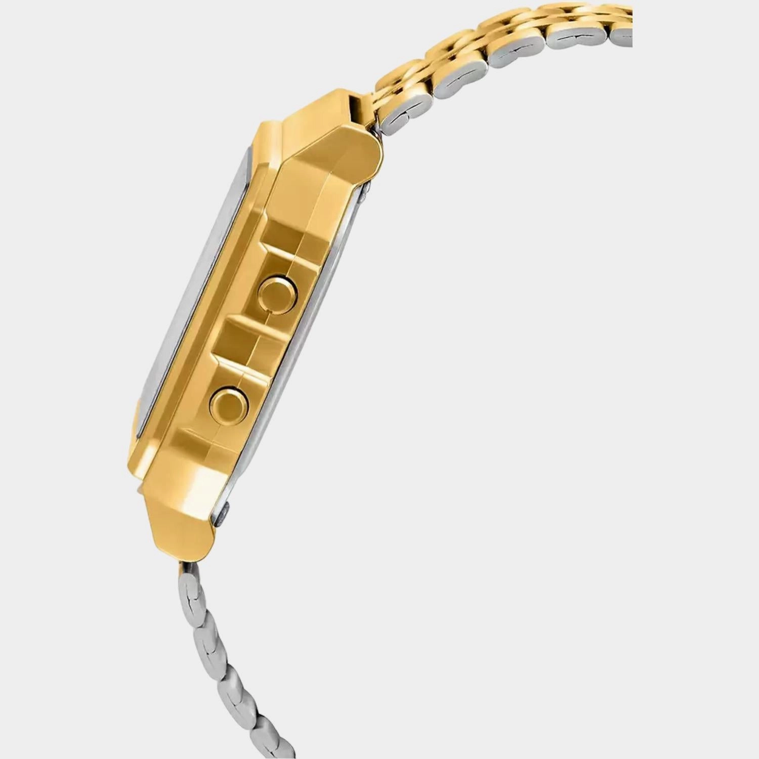 Vintage Unisex Digital Stainless Steel Watch D134 - A500WGA-9DF