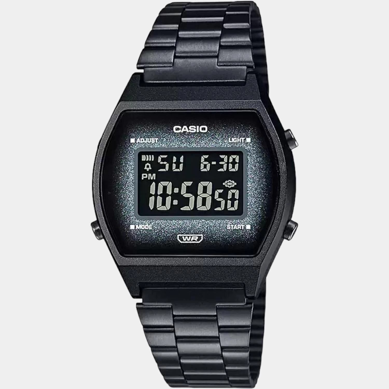 Vintage Unisex Digital Stainless Steel Watch D185 - B640WBG-1BDF