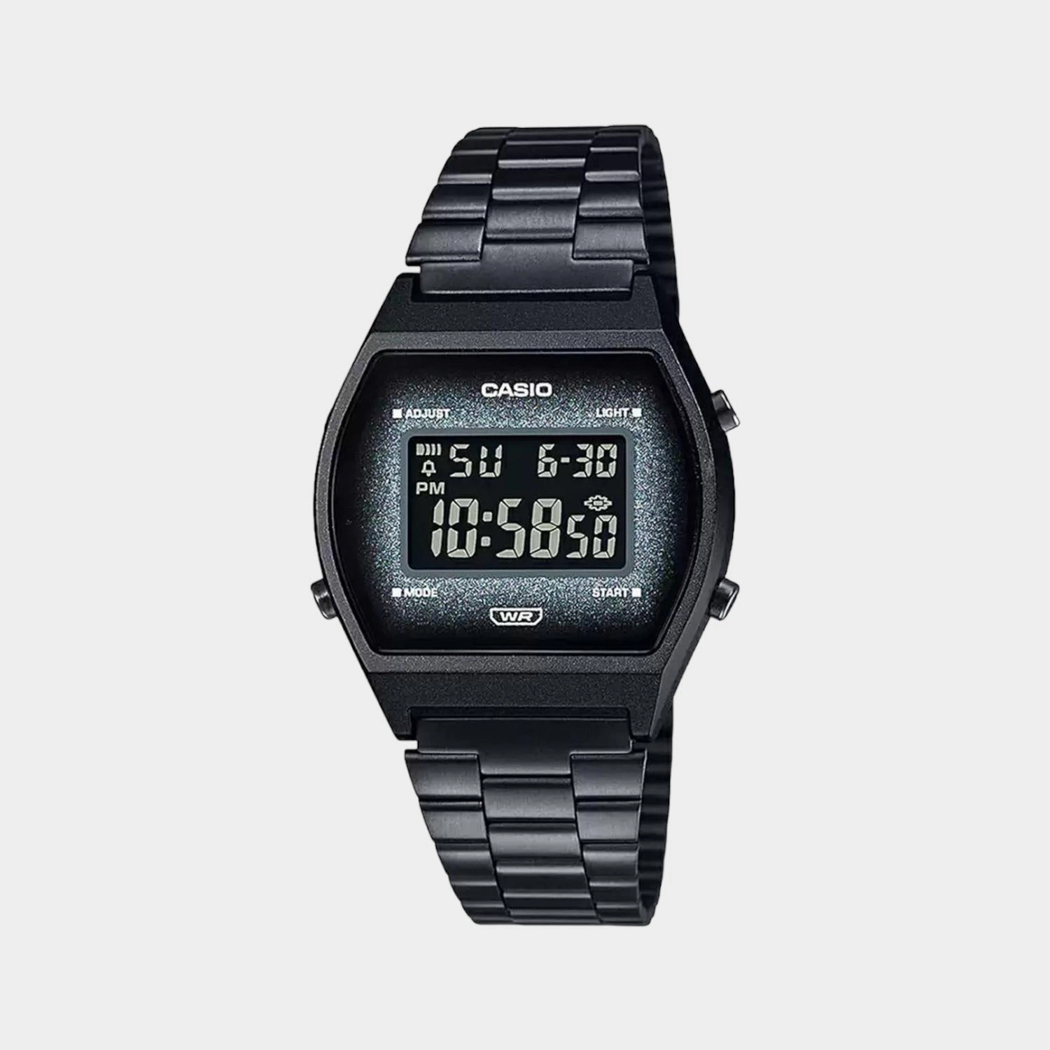 Vintage Unisex Digital Stainless Steel Watch D185 - B640WBG-1BDF