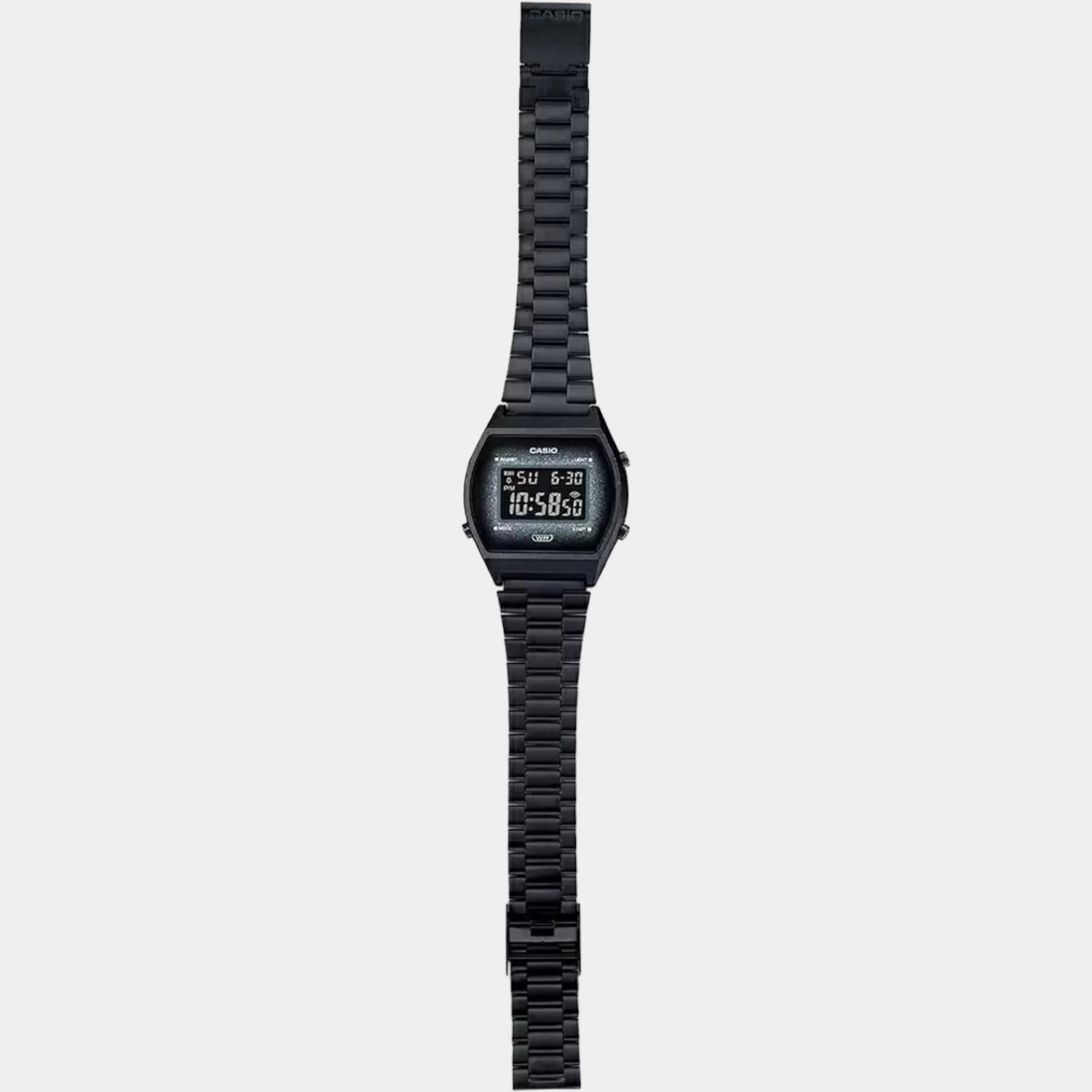 Vintage Unisex Digital Stainless Steel Watch D185 - B640WBG-1BDF