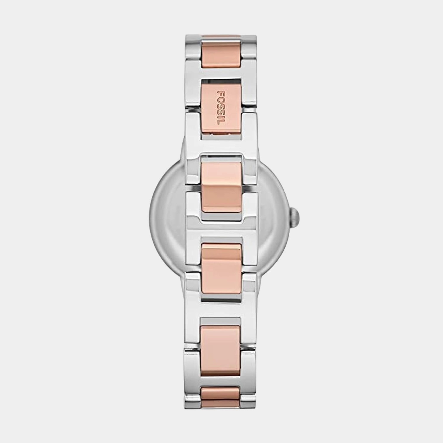 Virginia Women Quartz Rose Gold Dial Analog Stainless Steel Watch ES3405