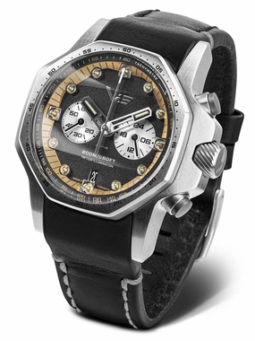 Vostok-Europe Atomic Age Andrei Sakharov Men's watch Stainless Steel - YM86-640A698