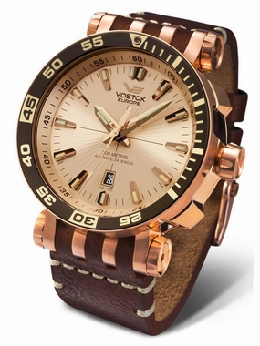 Vostok-Europe ENERGIA 2 Automatic Rose Gold Diver Watch NH35-575B281