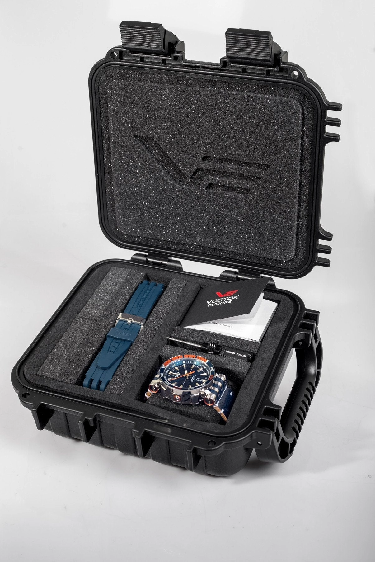 Vostok-Europe ENERGIA 2 Men's Titanium Black Diver Watch NH35A/575H283